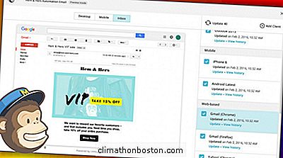 Novo Recurso Mailchimp Dá Uma Idéia Melhor Como Os E-Mails Parecem Para Os Clientes