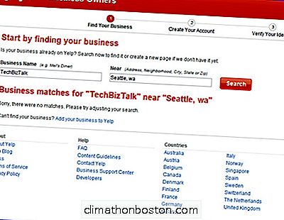 Získání Vašeho Malého Podniku Začíná Na Yelp